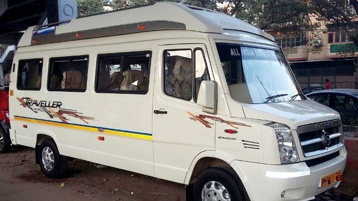 12 Seater Tempo Traveller on Rent